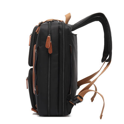 3 In 1 Travel Tas Laptop ransel Hitam Warna Untuk Pria Dewasa