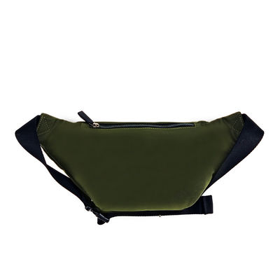 Green Color Fanny Hip Pack, Nylon Fanny Pinggang Tas Ringan
