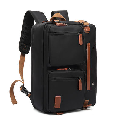 Grey 3 In 1 Travel briefcase ransel dengan 210D poliester Lining