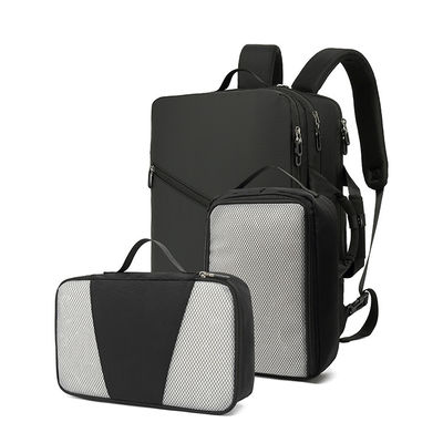 3 Piece Laptop Tas ransel untuk bisnis tas ransel Case Multipurpose