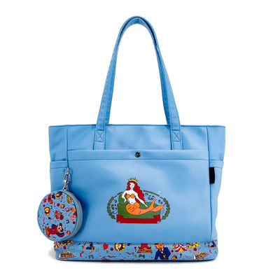 Tas Tangan Crossbody Wanita Biru Dengan Tali Bahu yang Bisa Disesuaikan