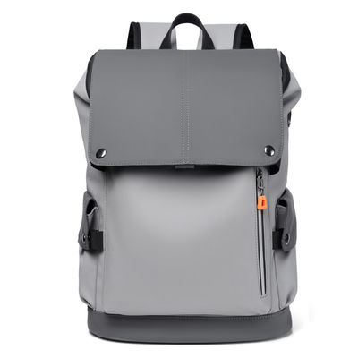 Tas laptop polyester terbalik ransel tahan air dengan kantong sepatu