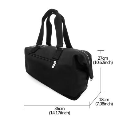 Waterproof Nylon Travel Duffel Bag dengan Zipper Closure Multipurpose