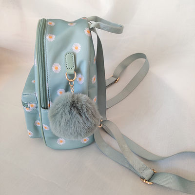 Penutupan Zipper Tas ransel mini modis Unisex Desain Kain Material