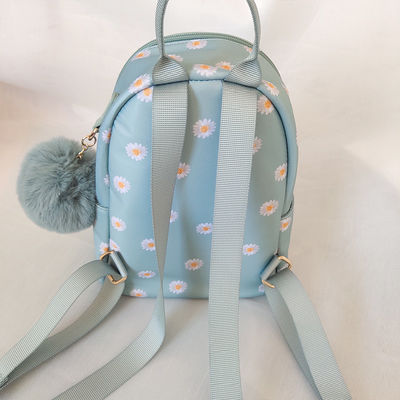 Penutupan Zipper Tas ransel mini modis Unisex Desain Kain Material