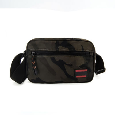 Tas Bahu Hitam yang Disesuaikan, Tas Sling Cross Body Dengan Tali yang Bisa Disesuaikan