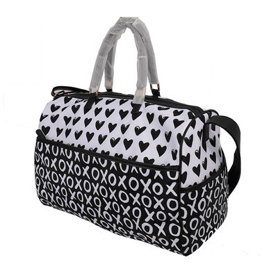 Outdoor Nylon Travel Duffel Bentuk Oval Tahan Air Ringan