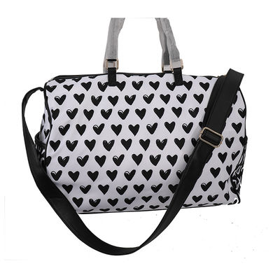 Outdoor Nylon Travel Duffel Bentuk Oval Tahan Air Ringan