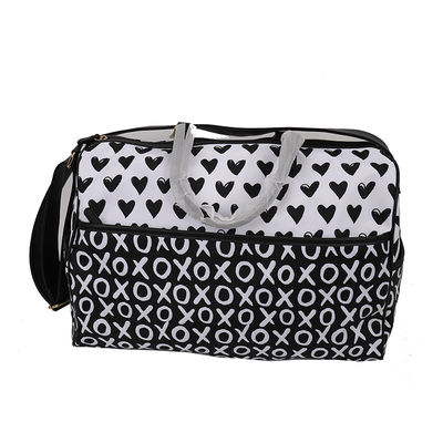 Outdoor Nylon Travel Duffel Bentuk Oval Tahan Air Ringan