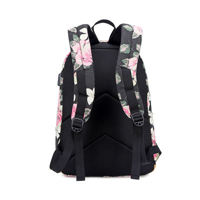 Bahan Nylon Tas Laptop Tas ransel Dengan Tali Adjustable OEM ODM