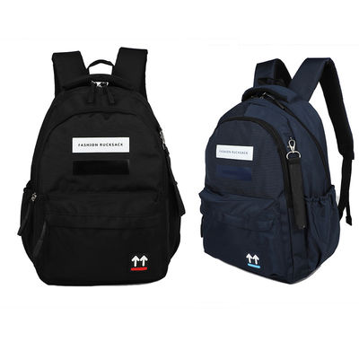 Tas Laptop Hitam yang Disesuaikan Tas ransel dengan Tali Bahu