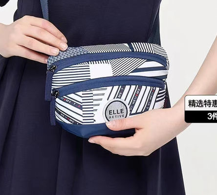 Stylish Fanny Hip Pack Dengan Zipper Closure Gaya Unisex ODM OEM