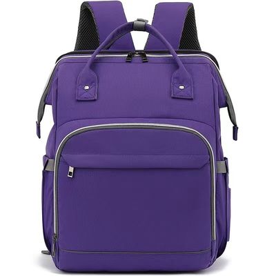 Oxford Material ransel Mikrofiber Tote Tas Gaya santai Dengan Penutupan Zipper