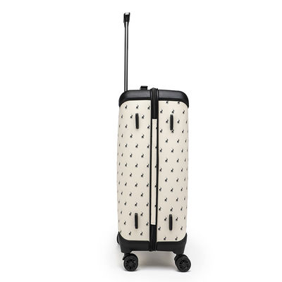 Trolley Bagasi Bandara OEM Dengan Warna Plastik Hitam 8 Roda PU PP