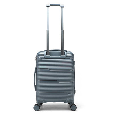 20' 22' PP Airline Baggage Cart Baggage Trolley dengan pegangan tetap