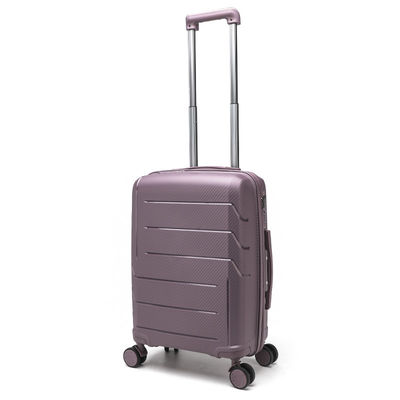 Set Bagasi Pink PP Bandara Kereta Bagasi Perjalanan Trolley Dengan Platform