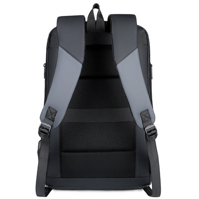 Tidak ada logo siap barang hitam laptop ransel rumit dan ransel mewah