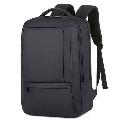 15.6&quot;Waterproof Fabric Black Laptop Backpack Ready Goods Service Logo